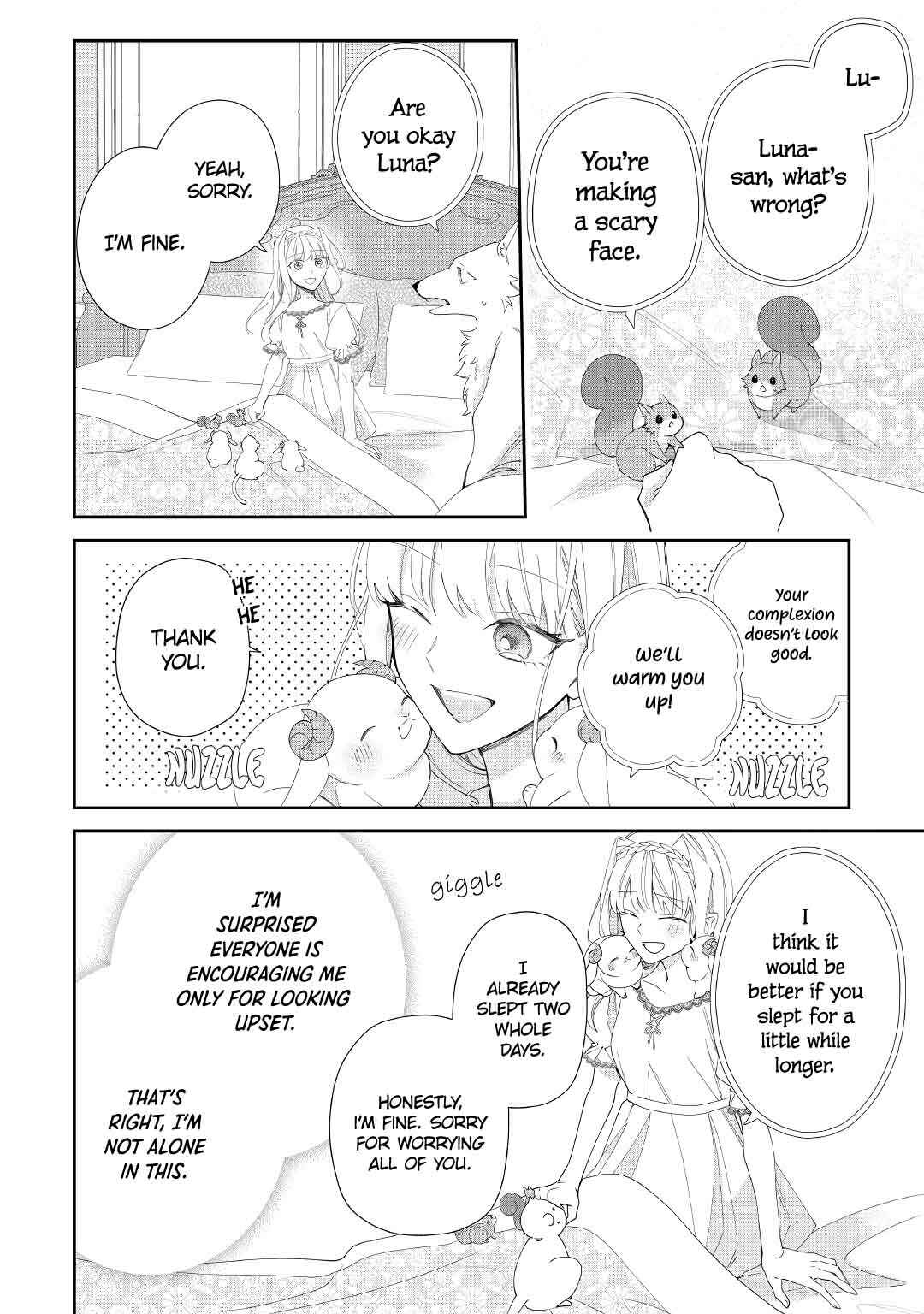 Page 18 Chapter 4 Moto Juui no Reijou wa Konyaku Haki Saremashitaga, Mofumofu-tachi ni Daininkidesu!