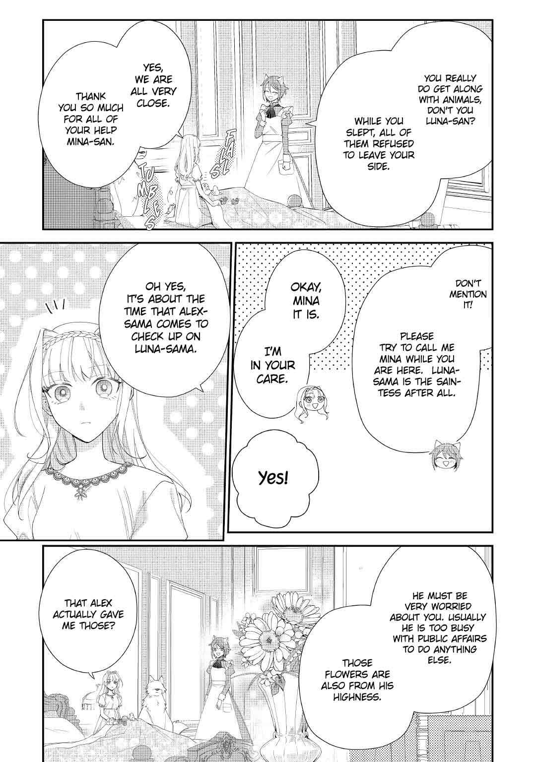 Page 19 Chapter 4 Moto Juui no Reijou wa Konyaku Haki Saremashitaga, Mofumofu-tachi ni Daininkidesu!