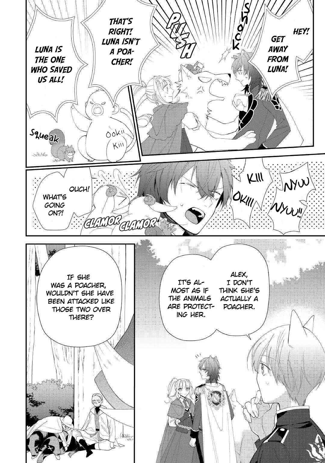 Page 15 Chapter 3 Moto Juui no Reijou wa Konyaku Haki Saremashitaga, Mofumofu-tachi ni Daininkidesu!