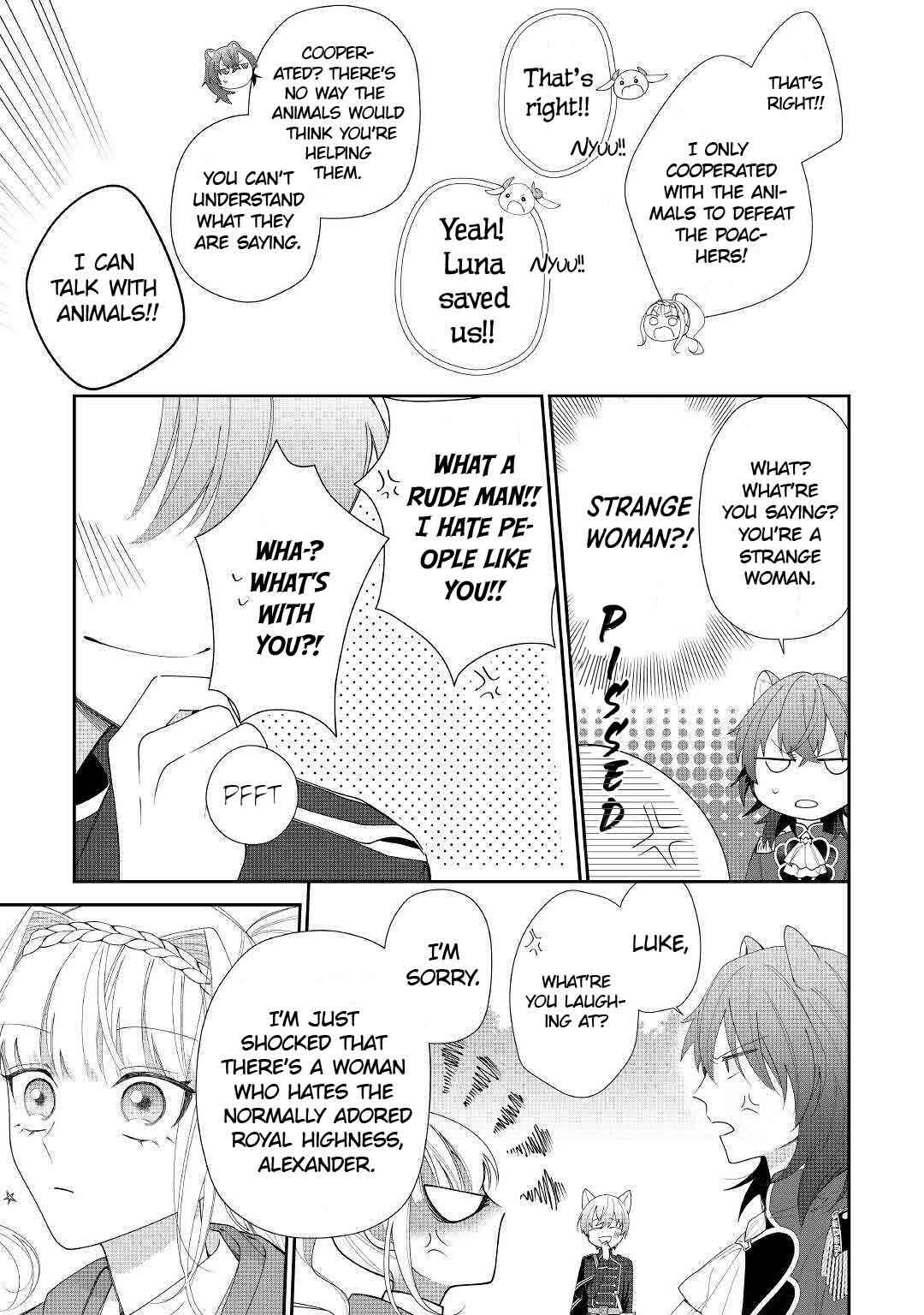 Page 16 Chapter 3 Moto Juui no Reijou wa Konyaku Haki Saremashitaga, Mofumofu-tachi ni Daininkidesu!