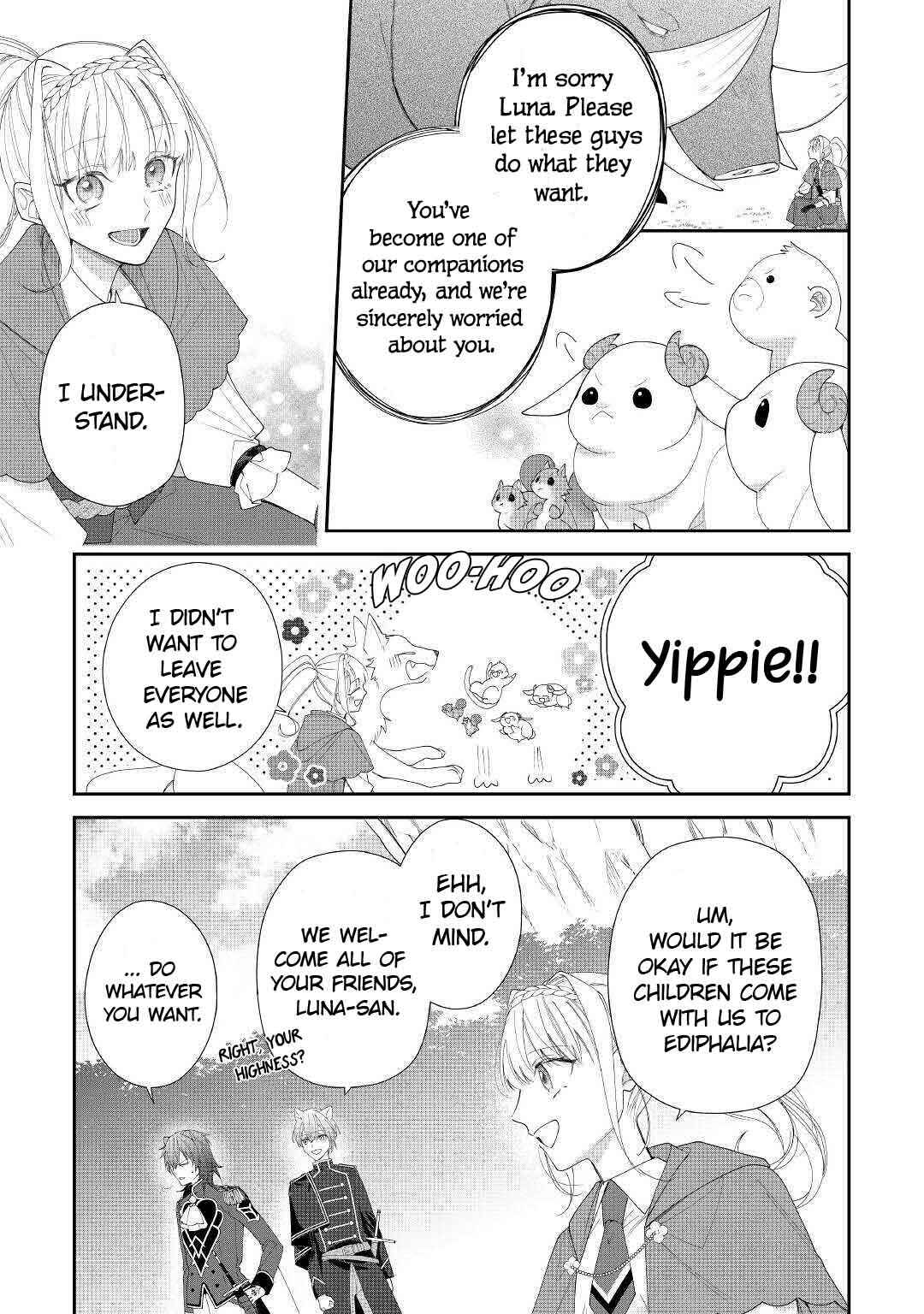 Page 20 Chapter 3 Moto Juui no Reijou wa Konyaku Haki Saremashitaga, Mofumofu-tachi ni Daininkidesu!