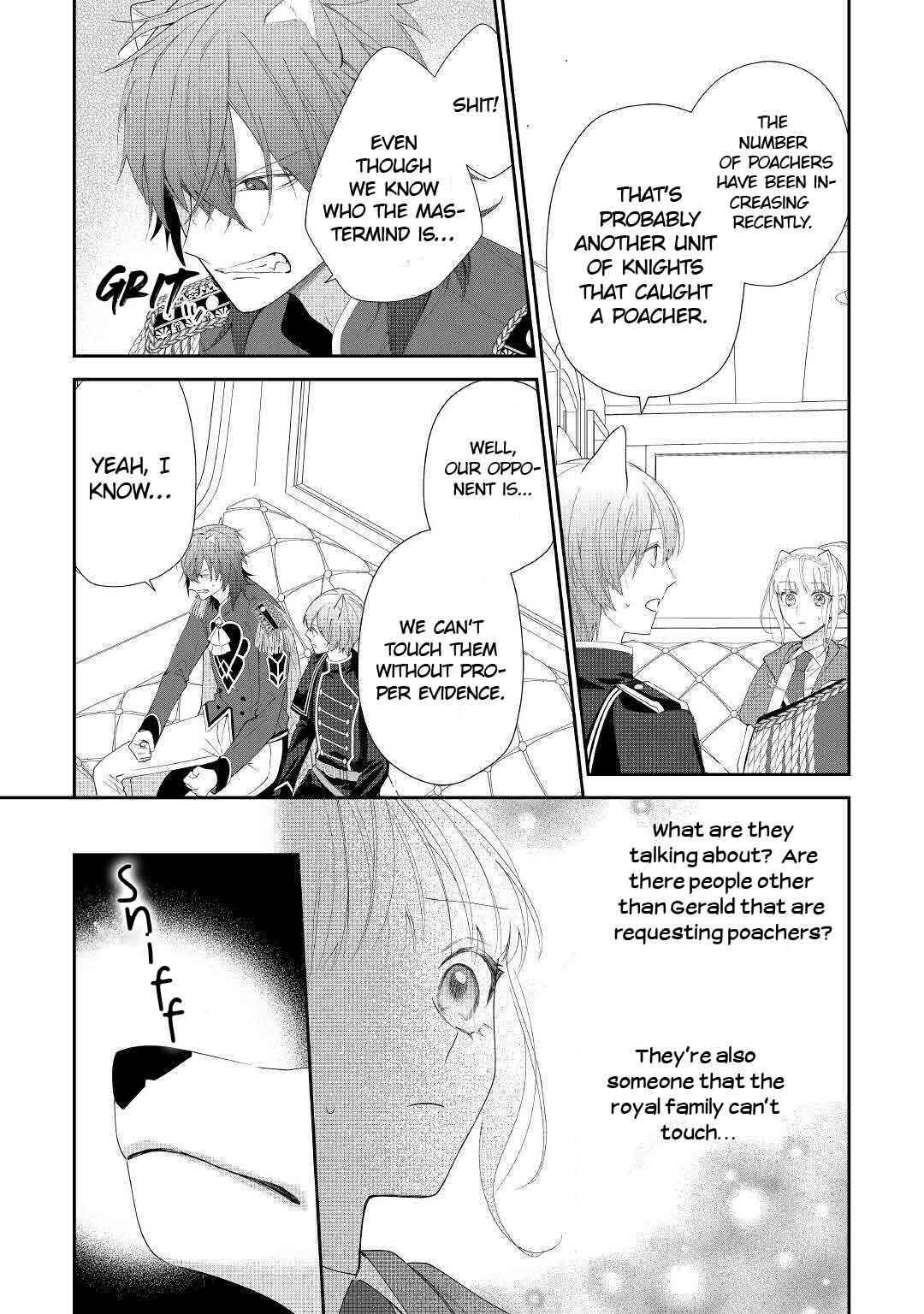 Page 24 Chapter 3 Moto Juui no Reijou wa Konyaku Haki Saremashitaga, Mofumofu-tachi ni Daininkidesu!