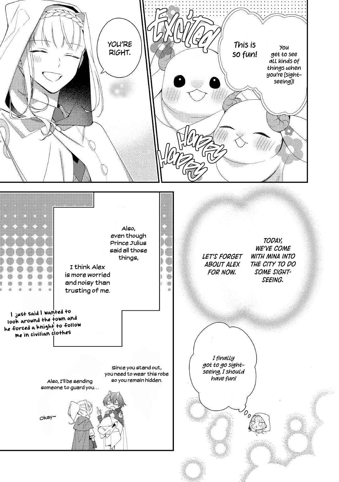 Page 22 Chapter 8 Moto Juui no Reijou wa Konyaku Haki Saremashitaga, Mofumofu-tachi ni Daininkidesu!