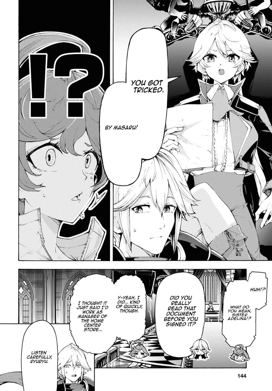 Page 12 Chapter 63 The Home Improvement Store Employee Building an Agricultural Village in Another World