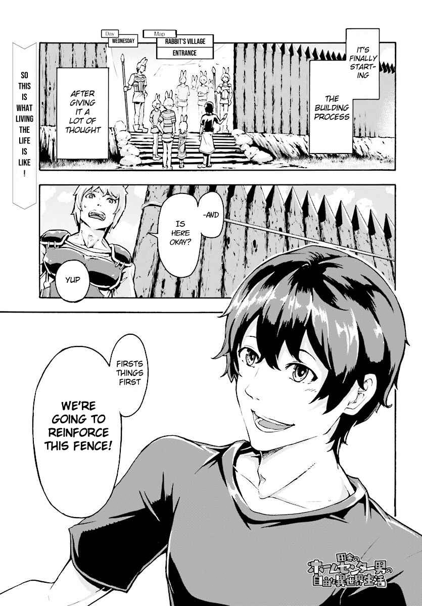 Page 1 Chapter 3 The Home Improvement Store Employee Building an Agricultural Village in Another World