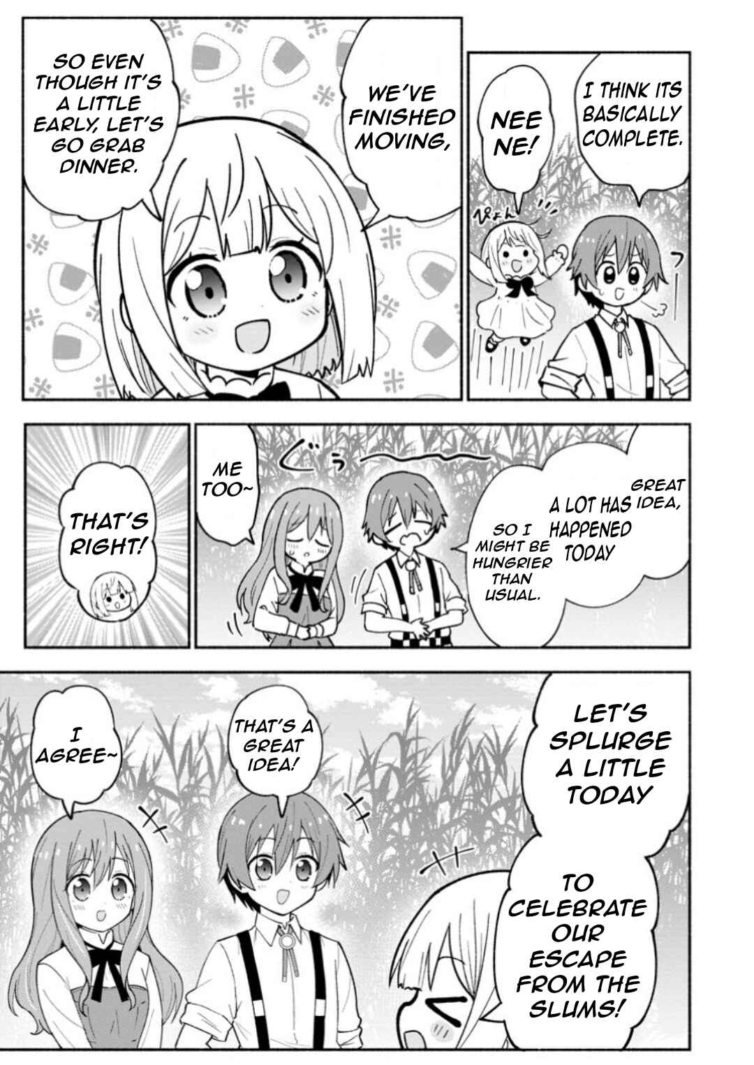 Page 13 Chapter 5 Isekai No Ochibi-chan wa Kyou mo Nanika wo Tsukuri Dasu