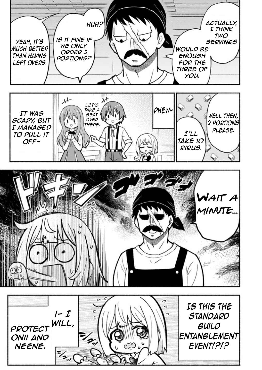 Page 21 Chapter 5 Isekai No Ochibi-chan wa Kyou mo Nanika wo Tsukuri Dasu