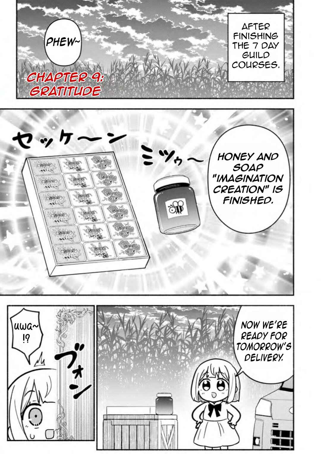 Page 4 Chapter 9 Isekai No Ochibi-chan wa Kyou mo Nanika wo Tsukuri Dasu