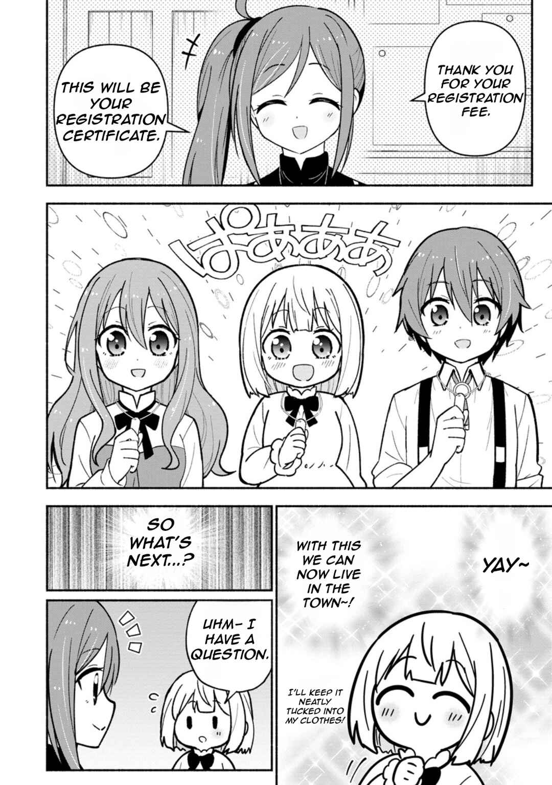 Page 21 Chapter 4 Isekai No Ochibi-chan wa Kyou mo Nanika wo Tsukuri Dasu