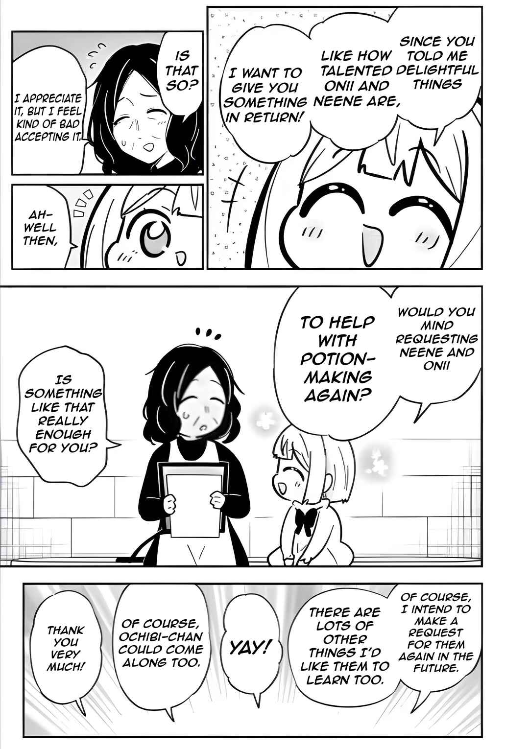 Page 32 Chapter 13 Isekai No Ochibi-chan wa Kyou mo Nanika wo Tsukuri Dasu