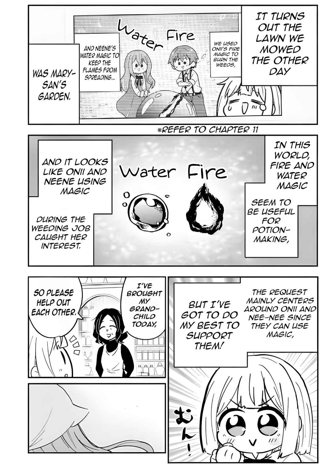 Page 5 Chapter 13 Isekai No Ochibi-chan wa Kyou mo Nanika wo Tsukuri Dasu