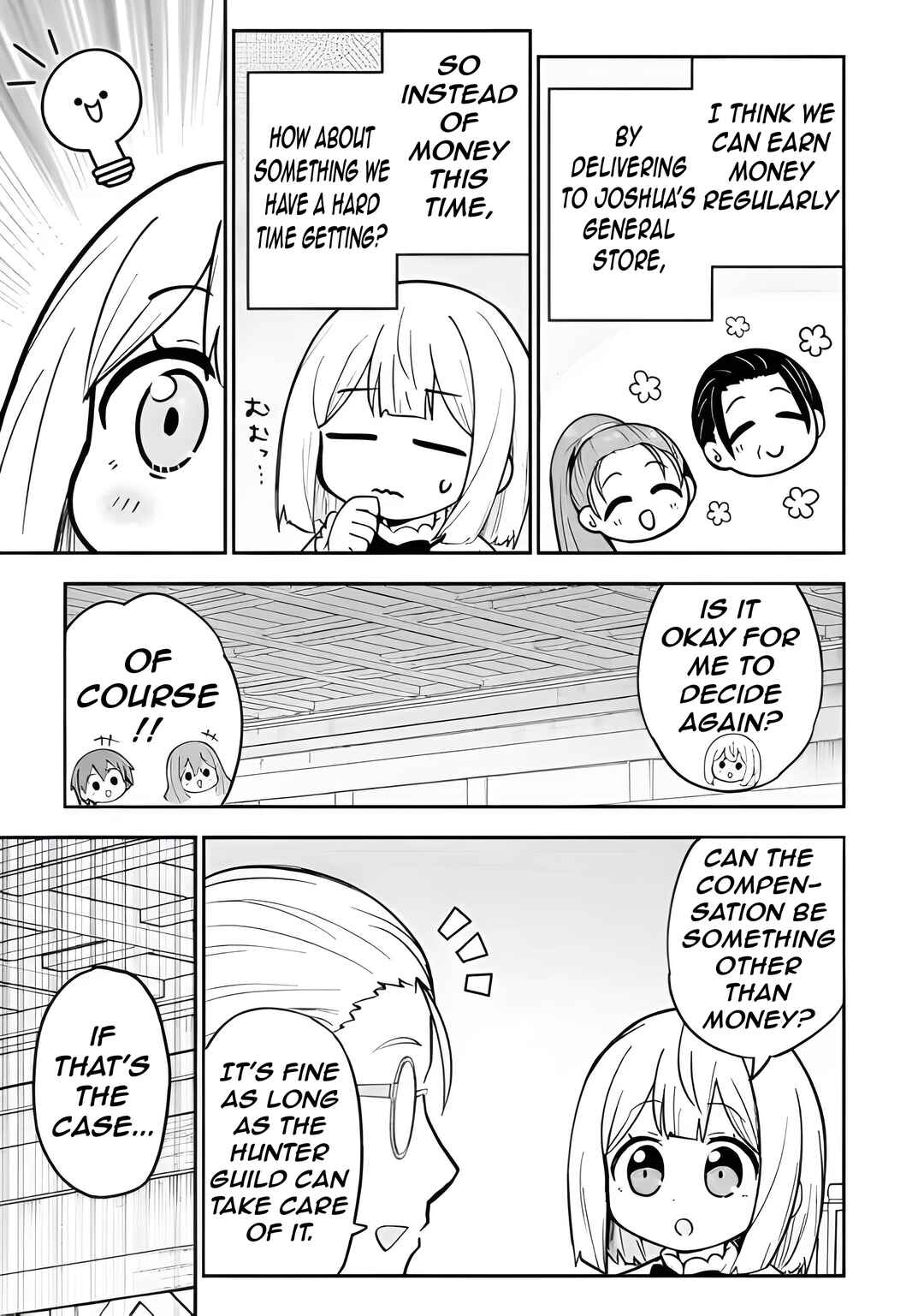 Page 8 Chapter 12 Isekai No Ochibi-chan wa Kyou mo Nanika wo Tsukuri Dasu