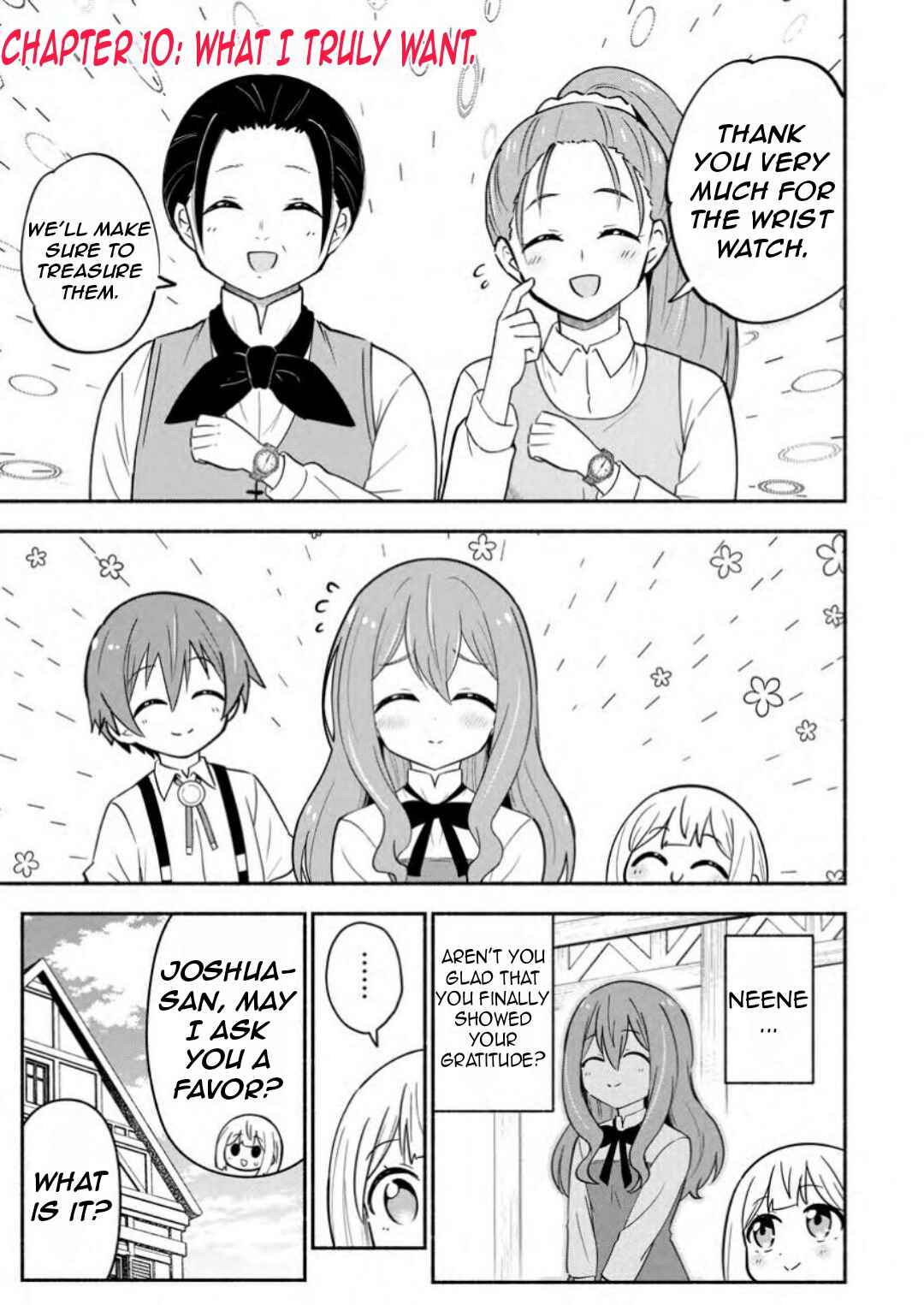 Page 4 Chapter 10 Isekai No Ochibi-chan wa Kyou mo Nanika wo Tsukuri Dasu