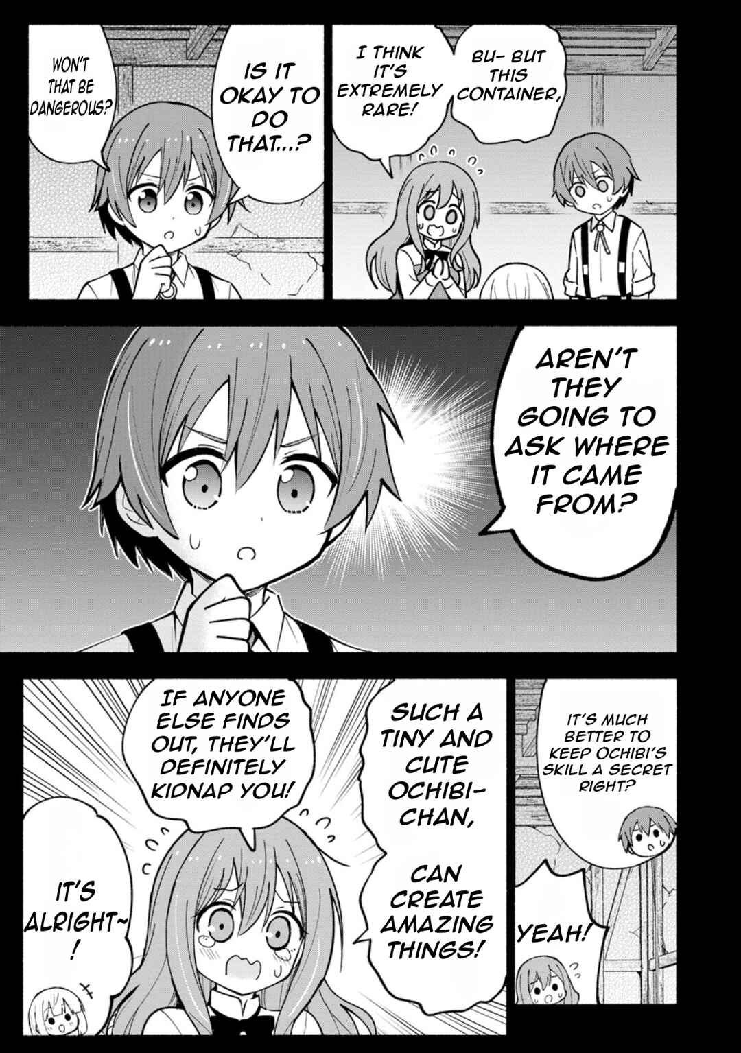 Page 16 Chapter 3 Isekai No Ochibi-chan wa Kyou mo Nanika wo Tsukuri Dasu