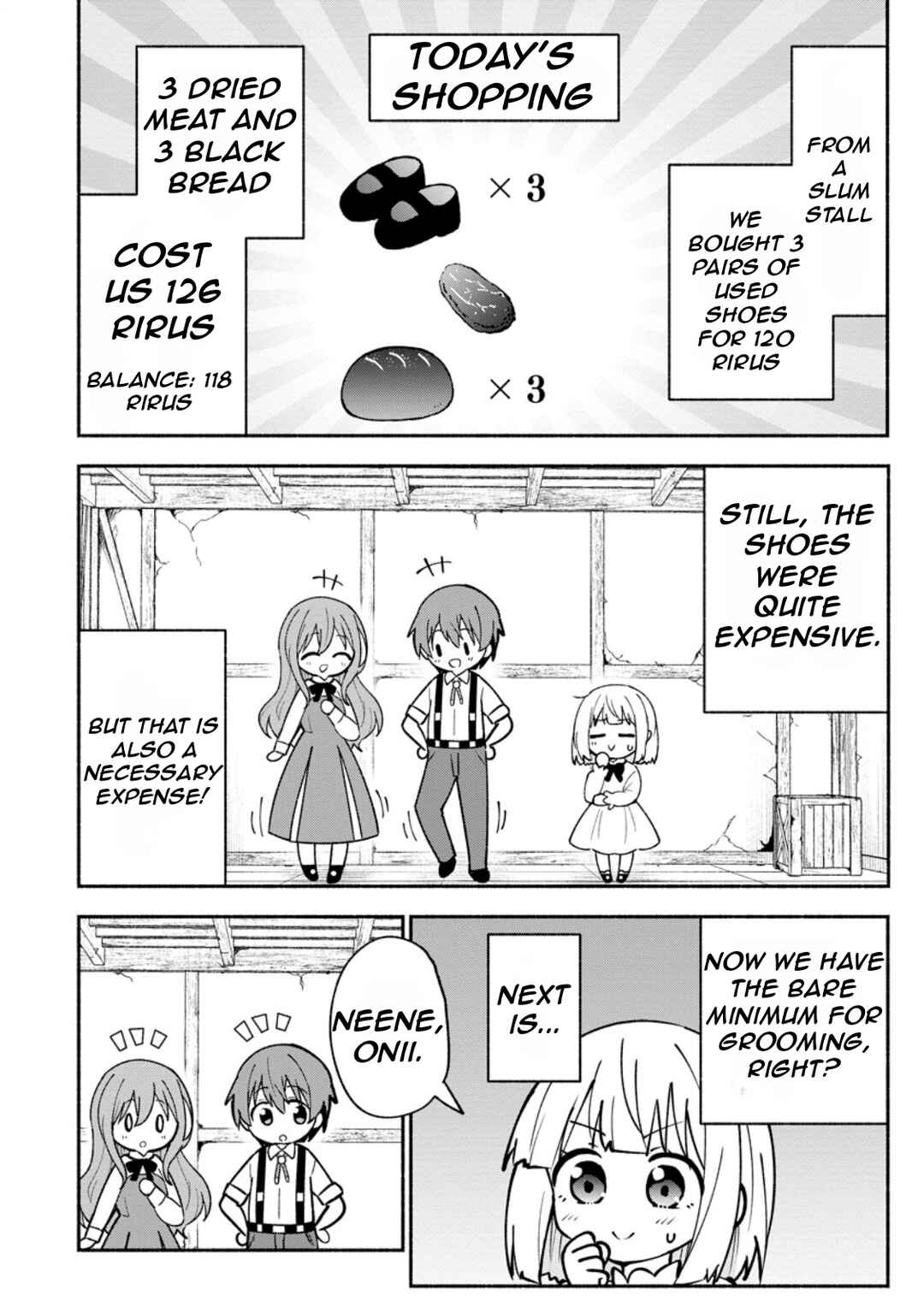 Page 7 Chapter 3 Isekai No Ochibi-chan wa Kyou mo Nanika wo Tsukuri Dasu