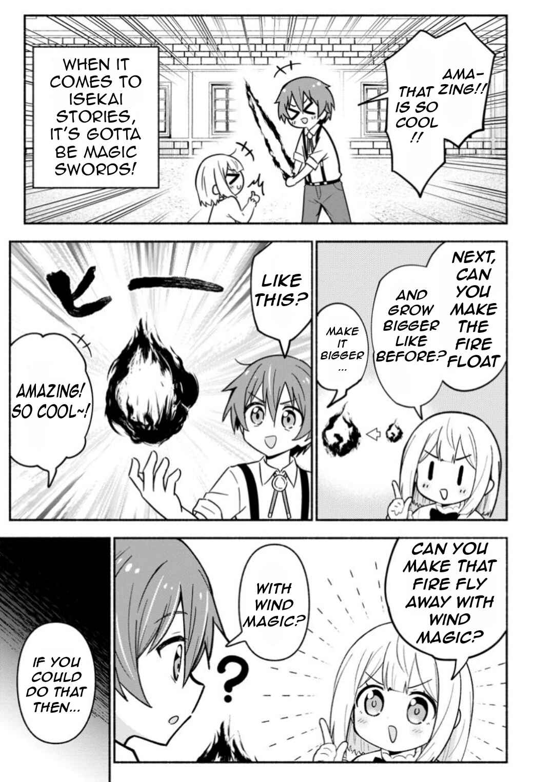Page 8 Chapter 8 Isekai No Ochibi-chan wa Kyou mo Nanika wo Tsukuri Dasu