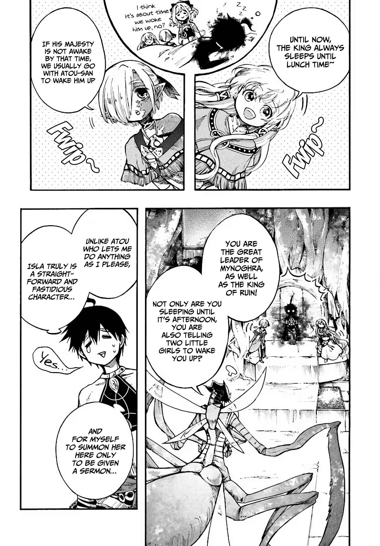 Page 4 Chapter 14.1 Apocalypse Bringer Mynoghra: World Conquest Starts with the Civilization of Ruin