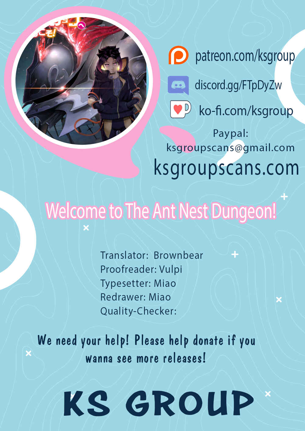 Page 1 Chapter 3.1 Ari no Su Dungeon e Youkoso!