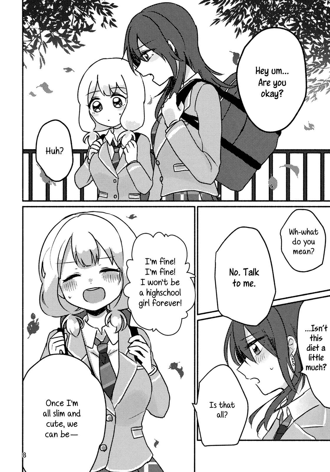 Page 8 Chapter Unknown_73af BanG Dream! - Absolute Diet Declaration! (doujinshi)