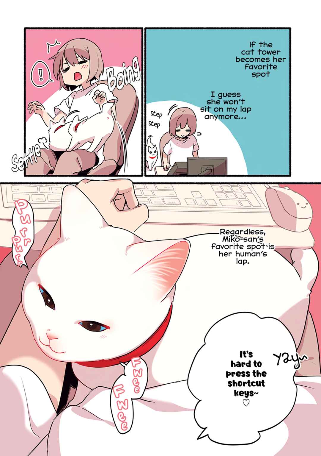 Page 5 Chapter 3.3 Aisaretagari no Shironeko Miko-san