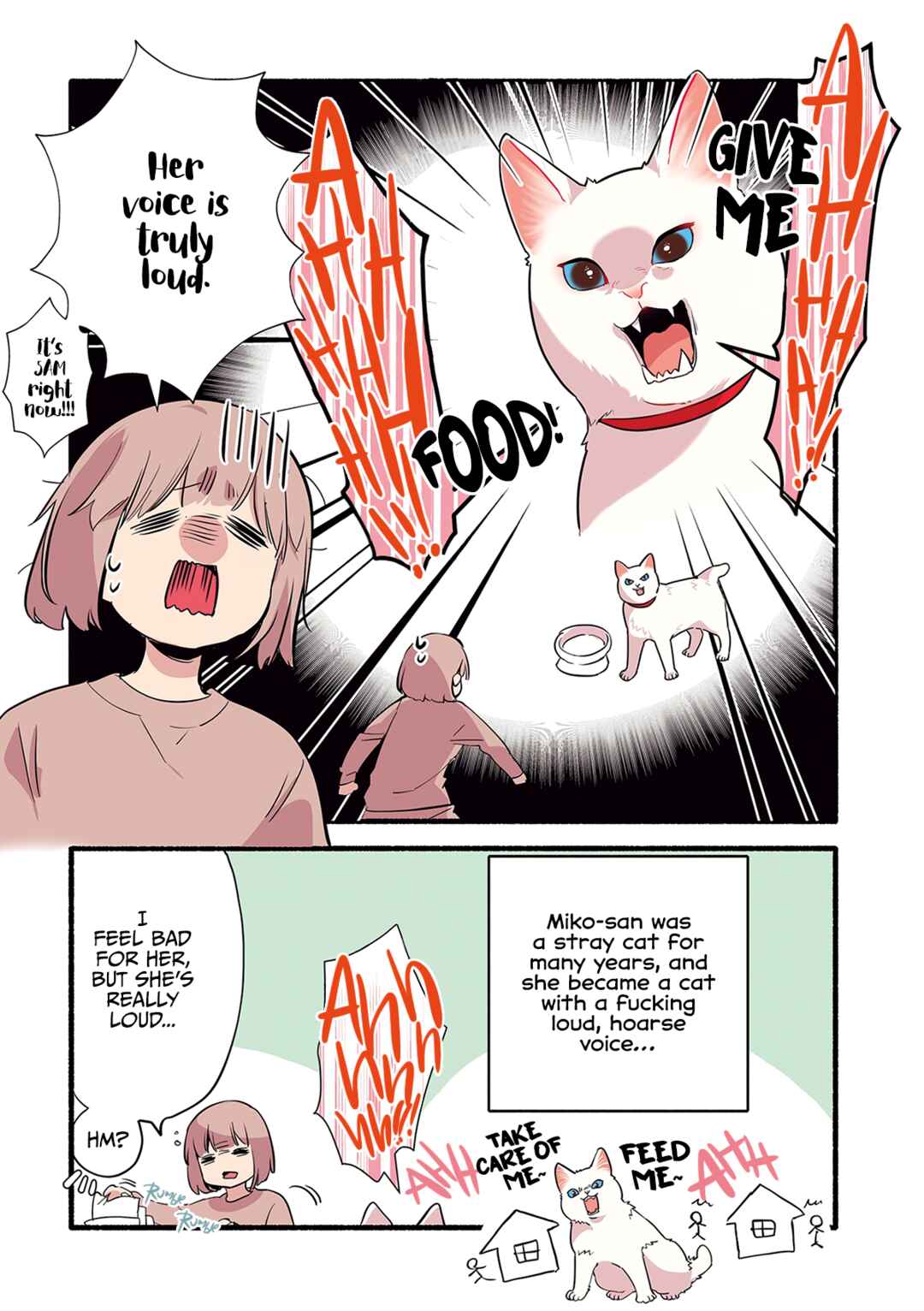 Page 4 Chapter 2.1 Aisaretagari no Shironeko Miko-san