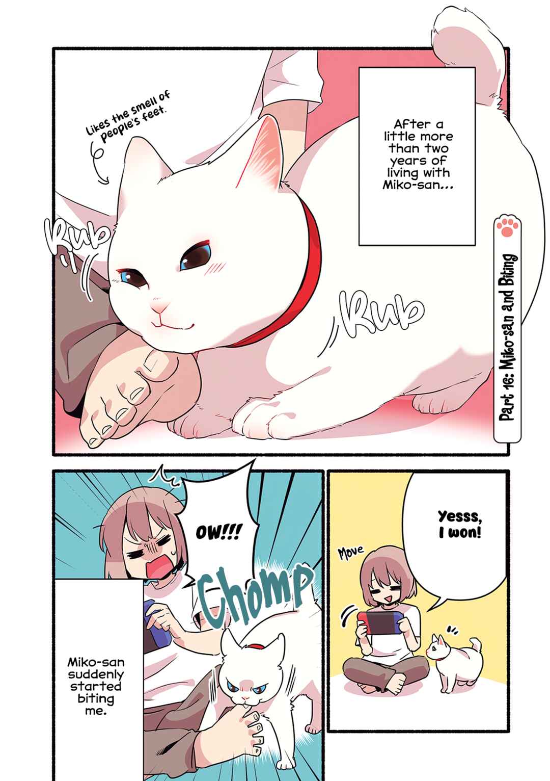 Page 2 Chapter 3.6 Aisaretagari no Shironeko Miko-san