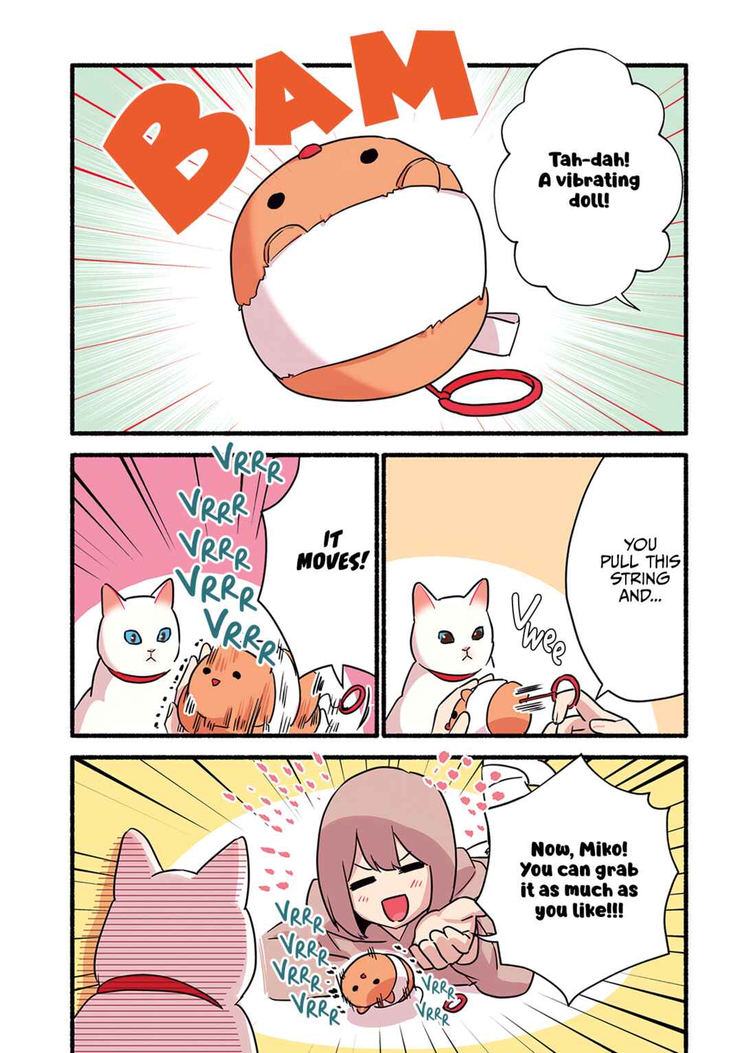 Page 4 Chapter 3.4 Aisaretagari no Shironeko Miko-san