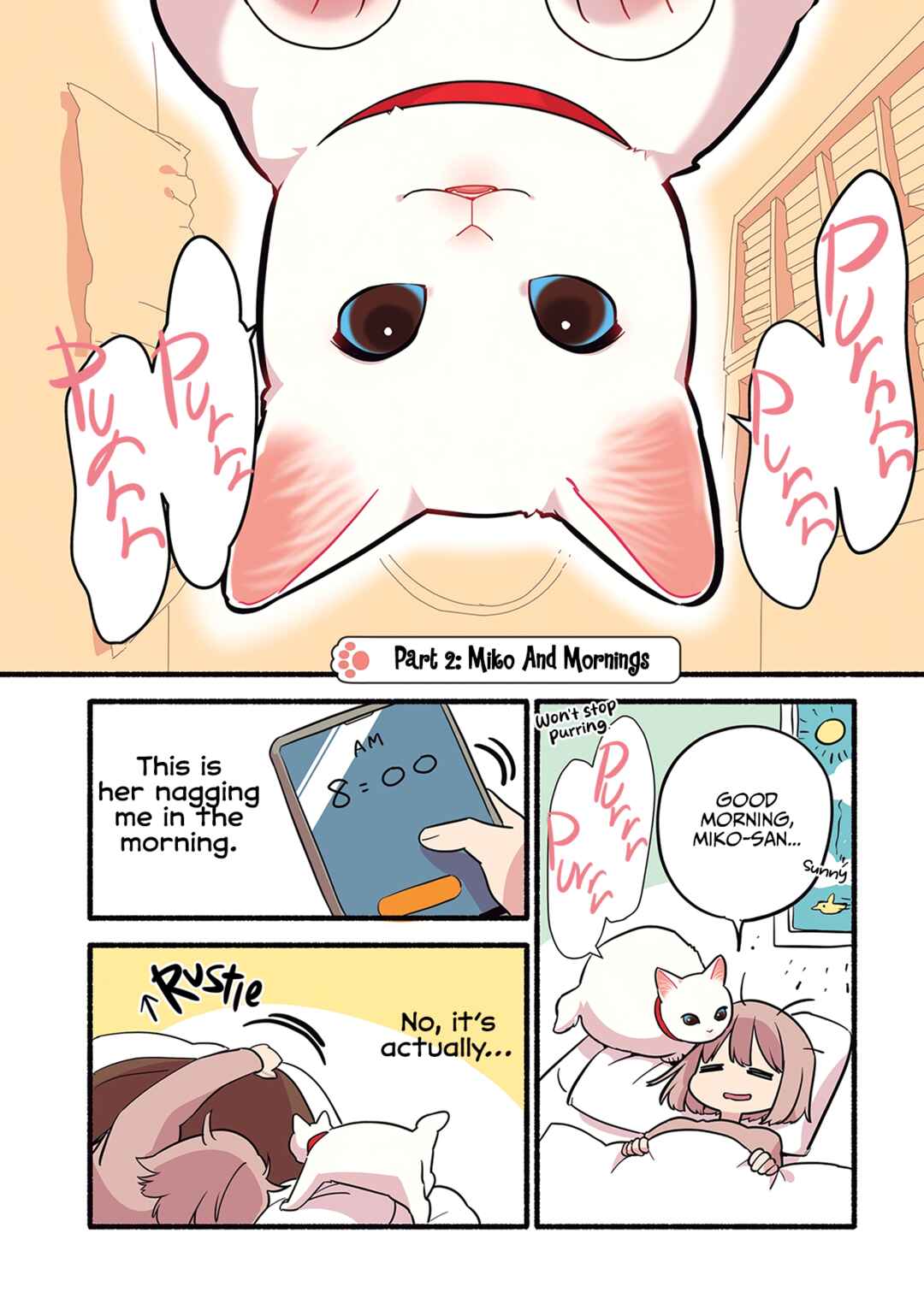 Page 2 Chapter 1.2 Aisaretagari no Shironeko Miko-san