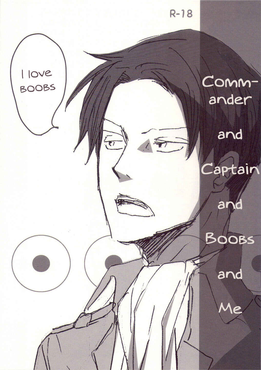 Page 1 Chapter Unknown_e724 Shingeki no Kyojin - Dancho to Heicho to Oppai to Ore (Doujinshi)