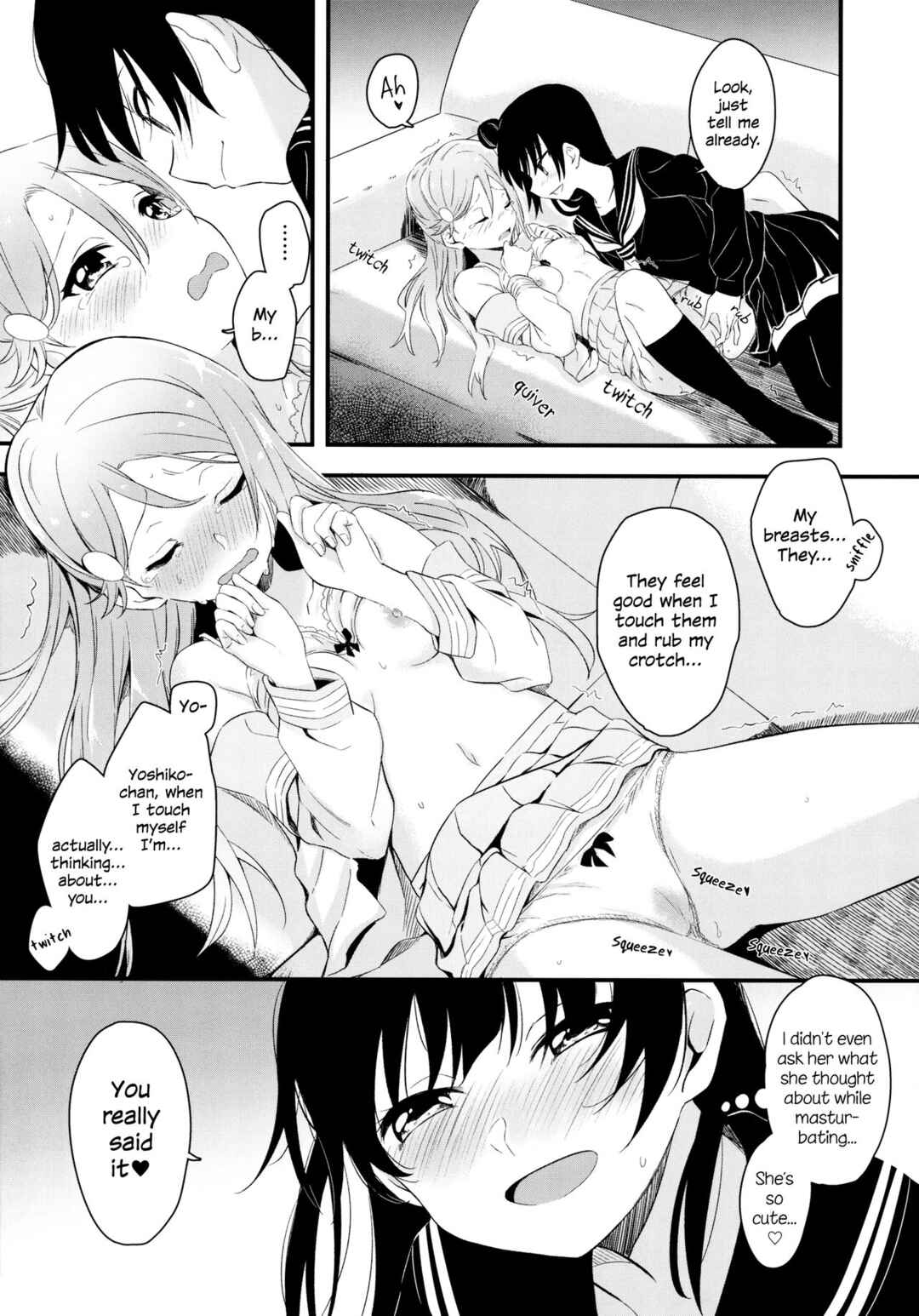 Page 15 Chapter Unknown_5072 Love Live! Sunshine!! - Bitter Sweet Syndrome (Doujinshi)