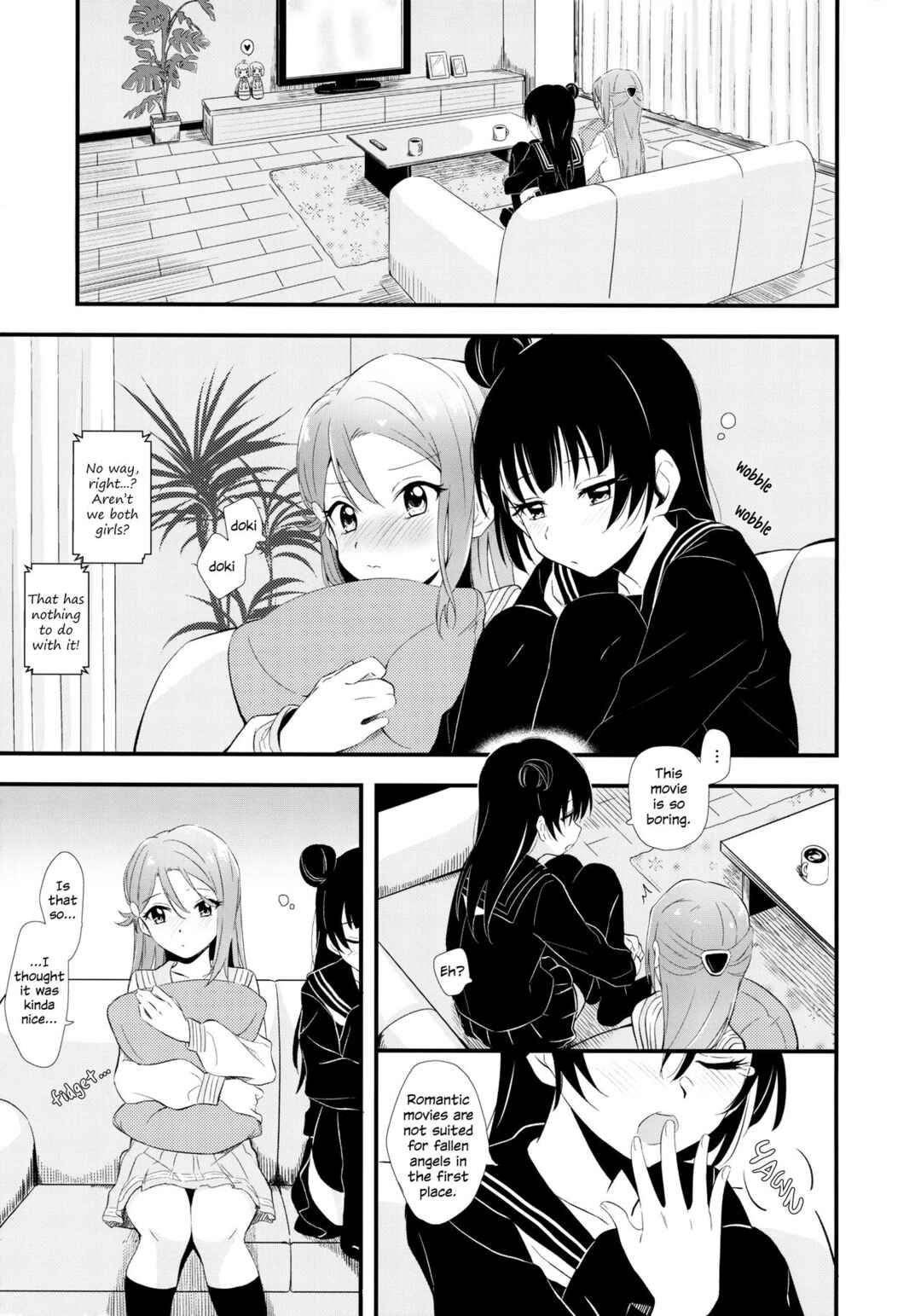 Page 5 Chapter Unknown_5072 Love Live! Sunshine!! - Bitter Sweet Syndrome (Doujinshi)