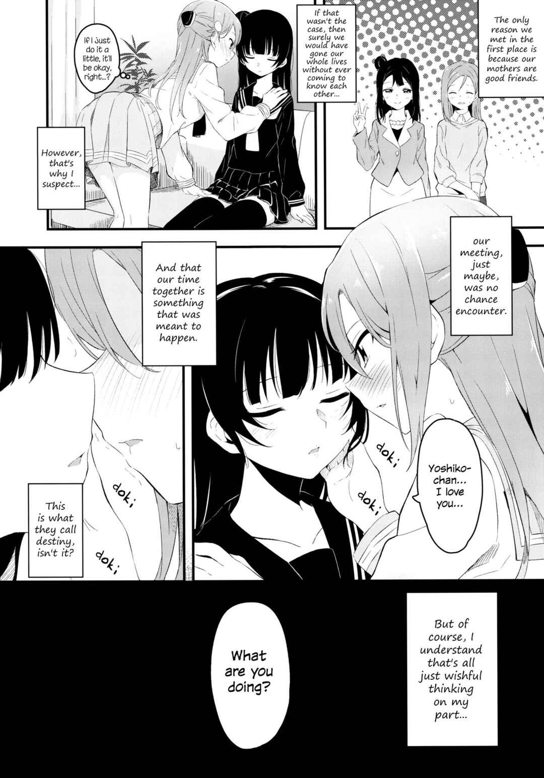 Page 8 Chapter Unknown_5072 Love Live! Sunshine!! - Bitter Sweet Syndrome (Doujinshi)