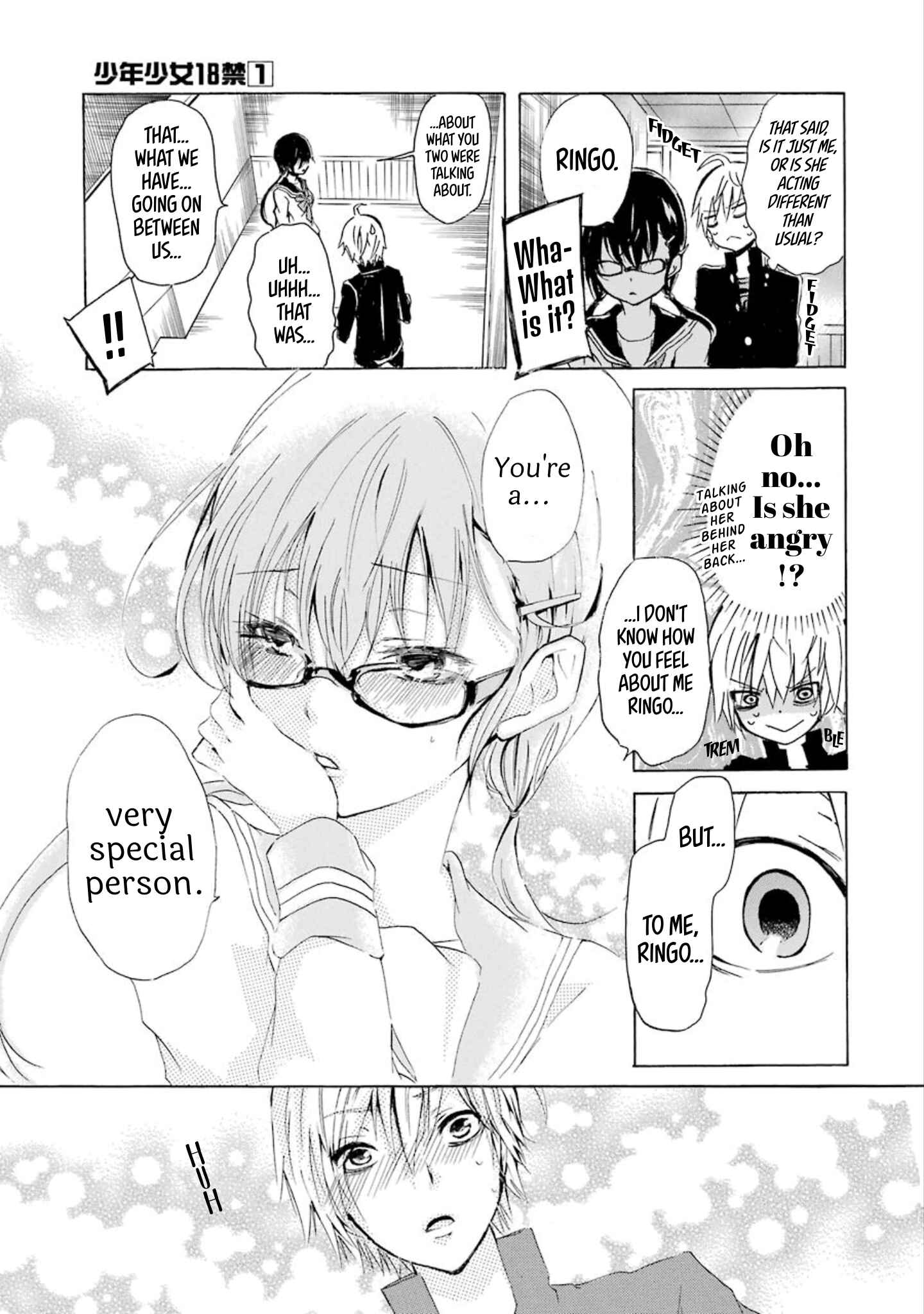 Page 15 Chapter 5 Shonen Shoujo 18 kin