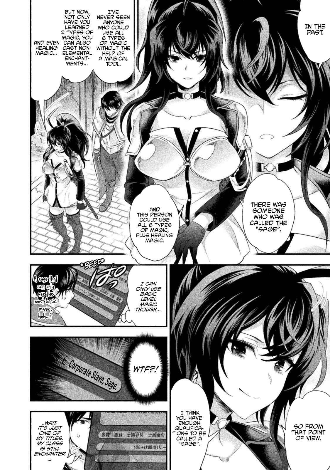 Page 4 Chapter 11 Bijo to Kenja to Majin no Ken