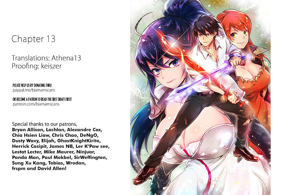 Page 1 Chapter 13 Bijo to Kenja to Majin no Ken