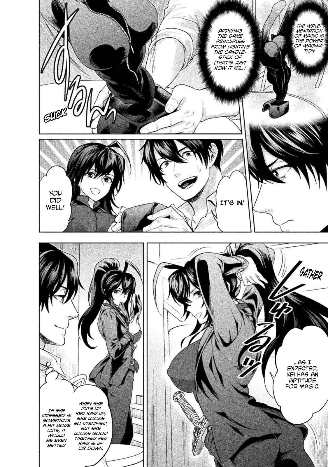 Page 21 Chapter 8 Bijo to Kenja to Majin no Ken