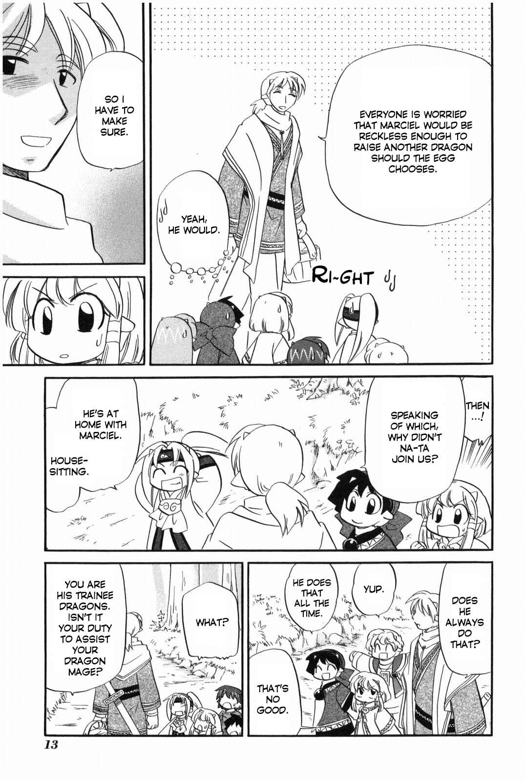 Page 16 Chapter 9 The Dragon Master of Corseltel ~The Tale of the Baby Dragon~