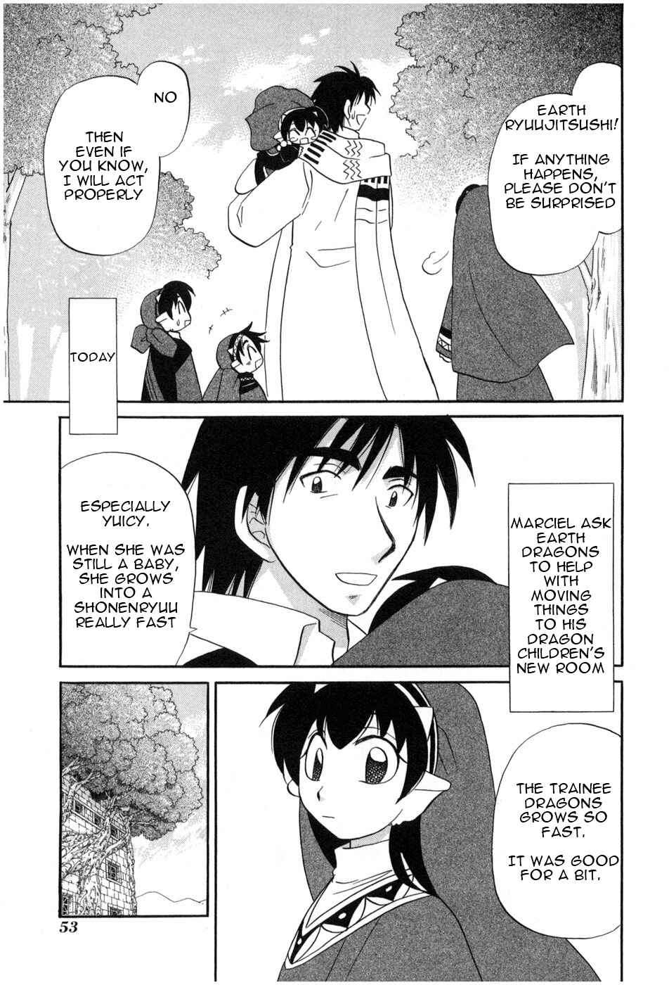 Page 4 Chapter 3 The Dragon Master of Corseltel ~The Tale of the Baby Dragon~