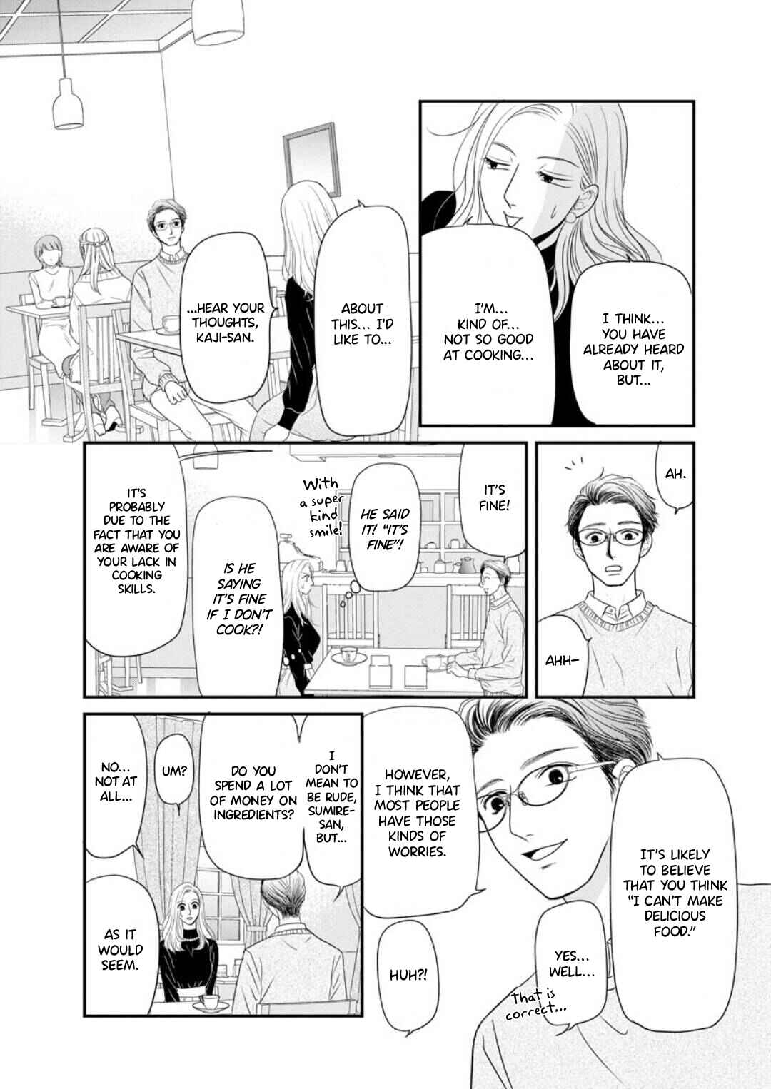 Page 10 Chapter 3 Sumire Sensei Doesnt Want to Cook