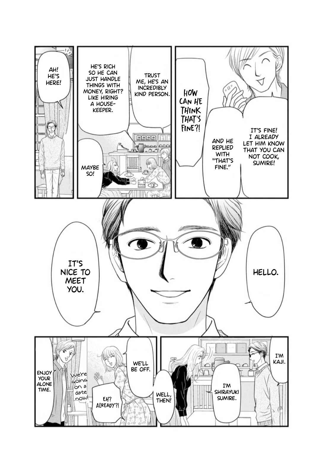 Page 8 Chapter 3 Sumire Sensei Doesnt Want to Cook