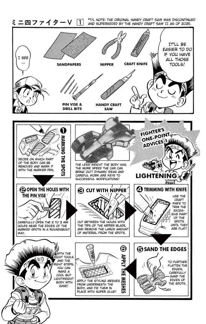 Page 9 Chapter 4 Mini 4WD Fighter V