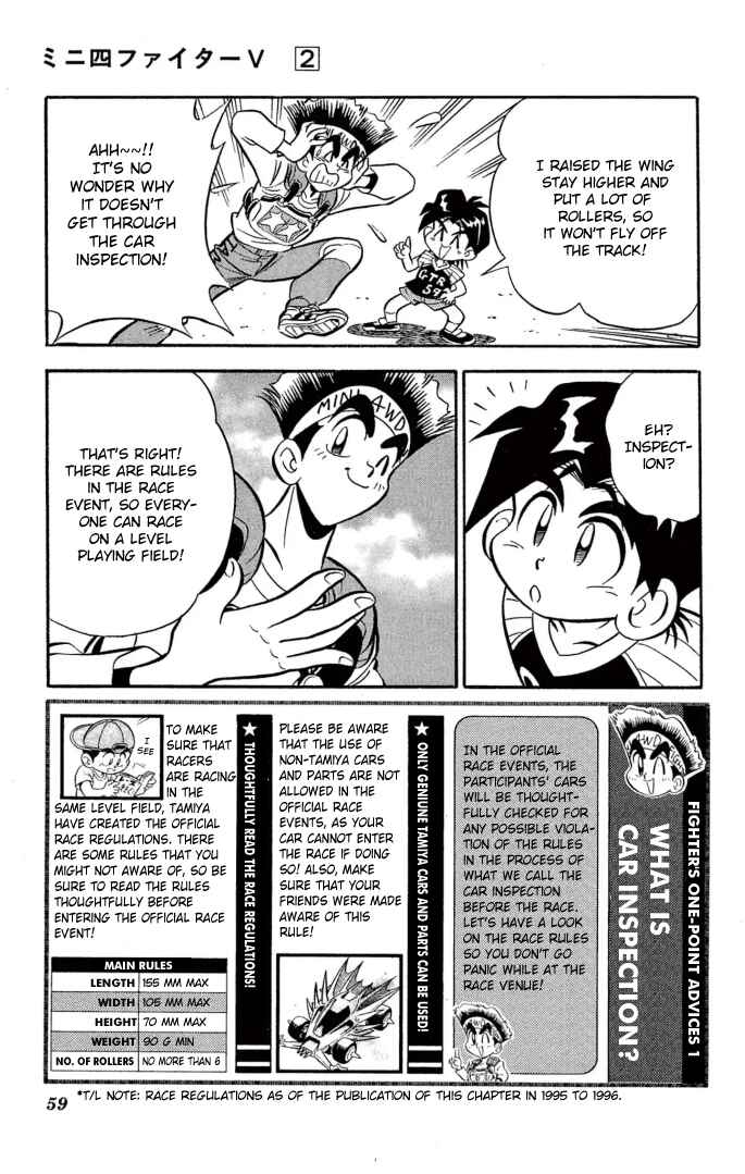 Page 4 Chapter 12 Mini 4WD Fighter V