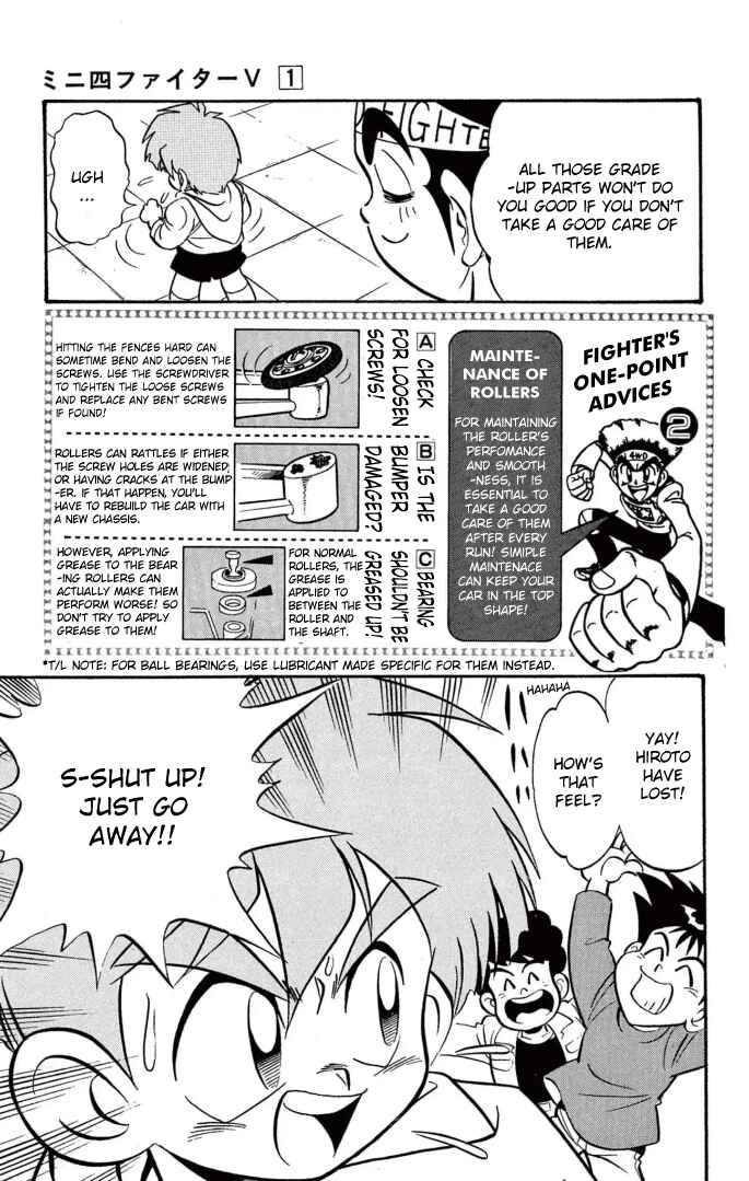 Page 19 Chapter 5 Mini 4WD Fighter V