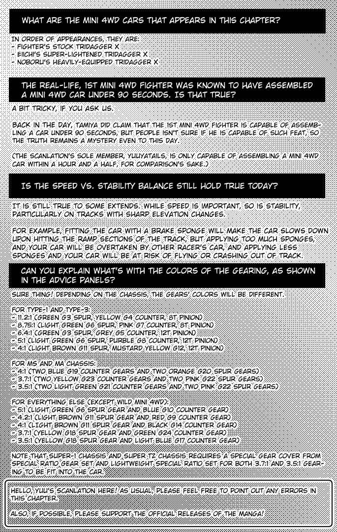 Page 16 Chapter 3 Mini 4WD Fighter V