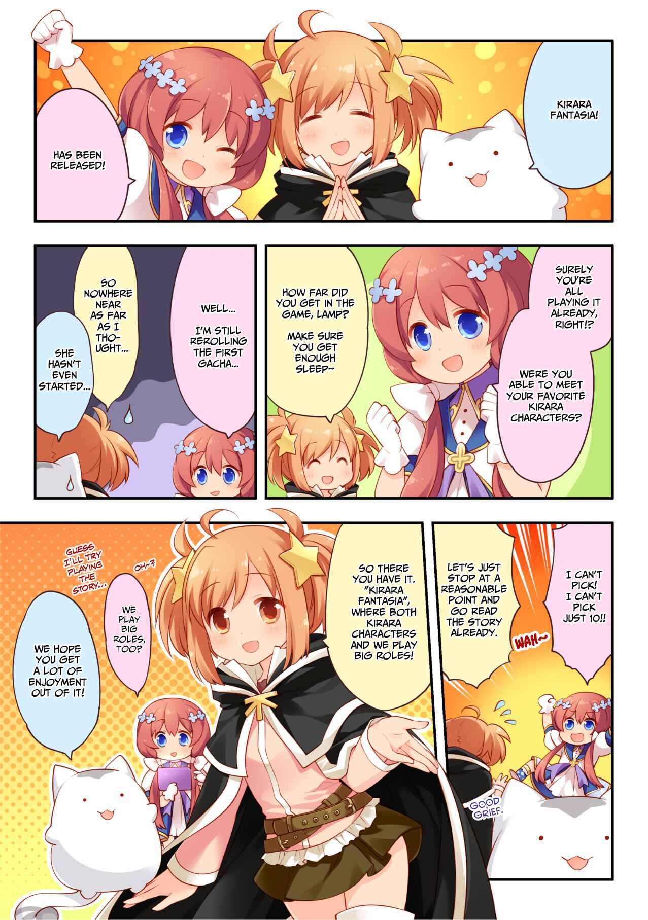 Page 1 Chapter 27 Oshiete! Kirara Fantasia
