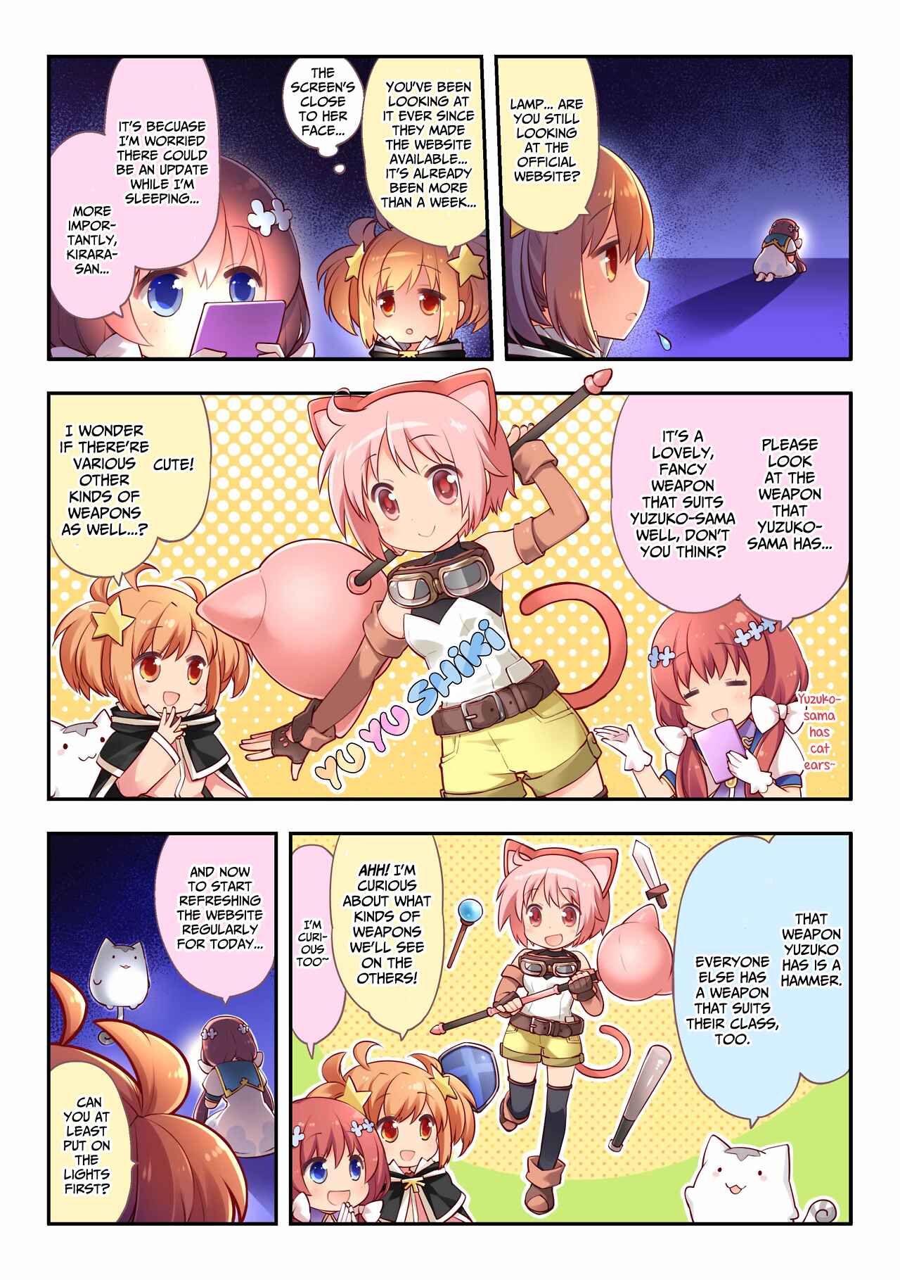 Page 1 Chapter 4 Oshiete! Kirara Fantasia