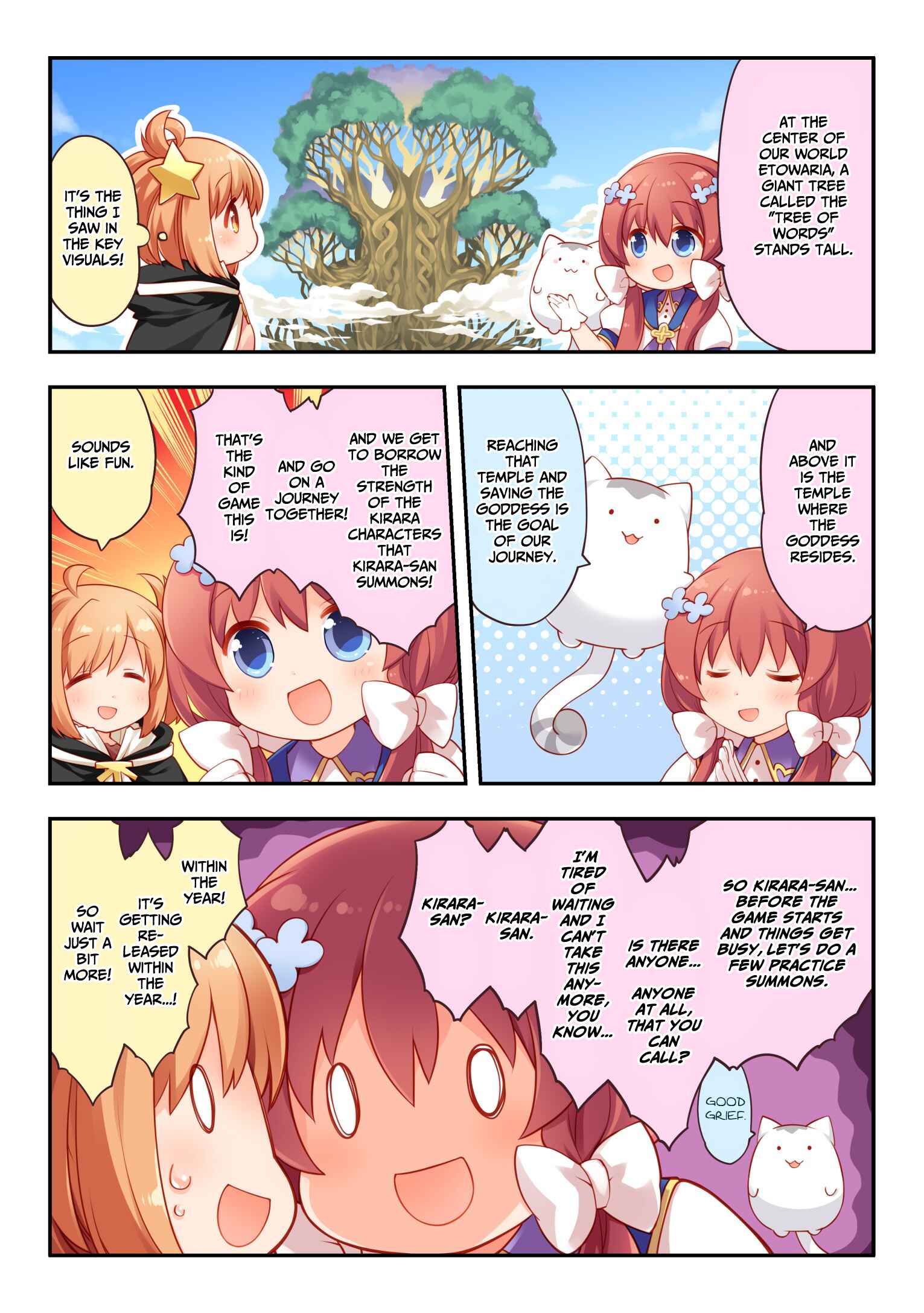Page 1 Chapter 21 Oshiete! Kirara Fantasia