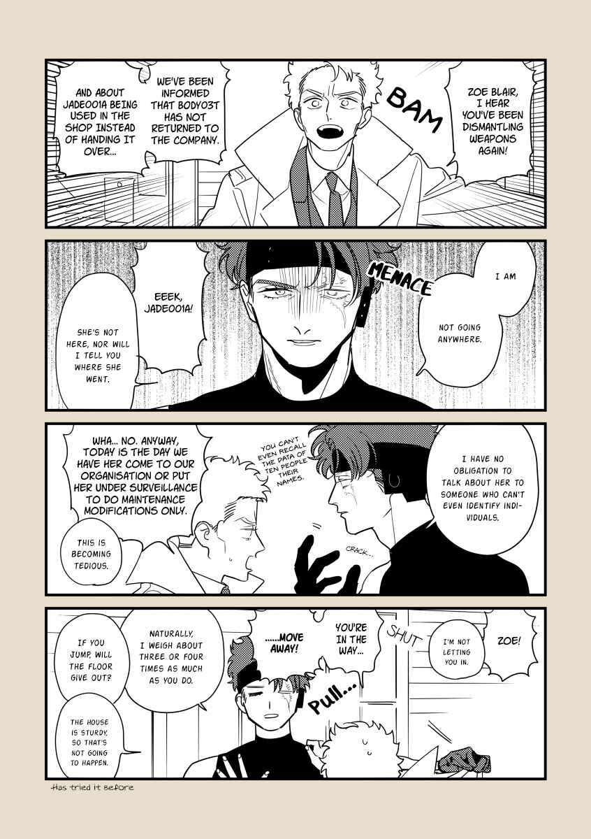 Page 3 Chapter 1 Seibishi no Josei to Kikai Seimei no Dansei