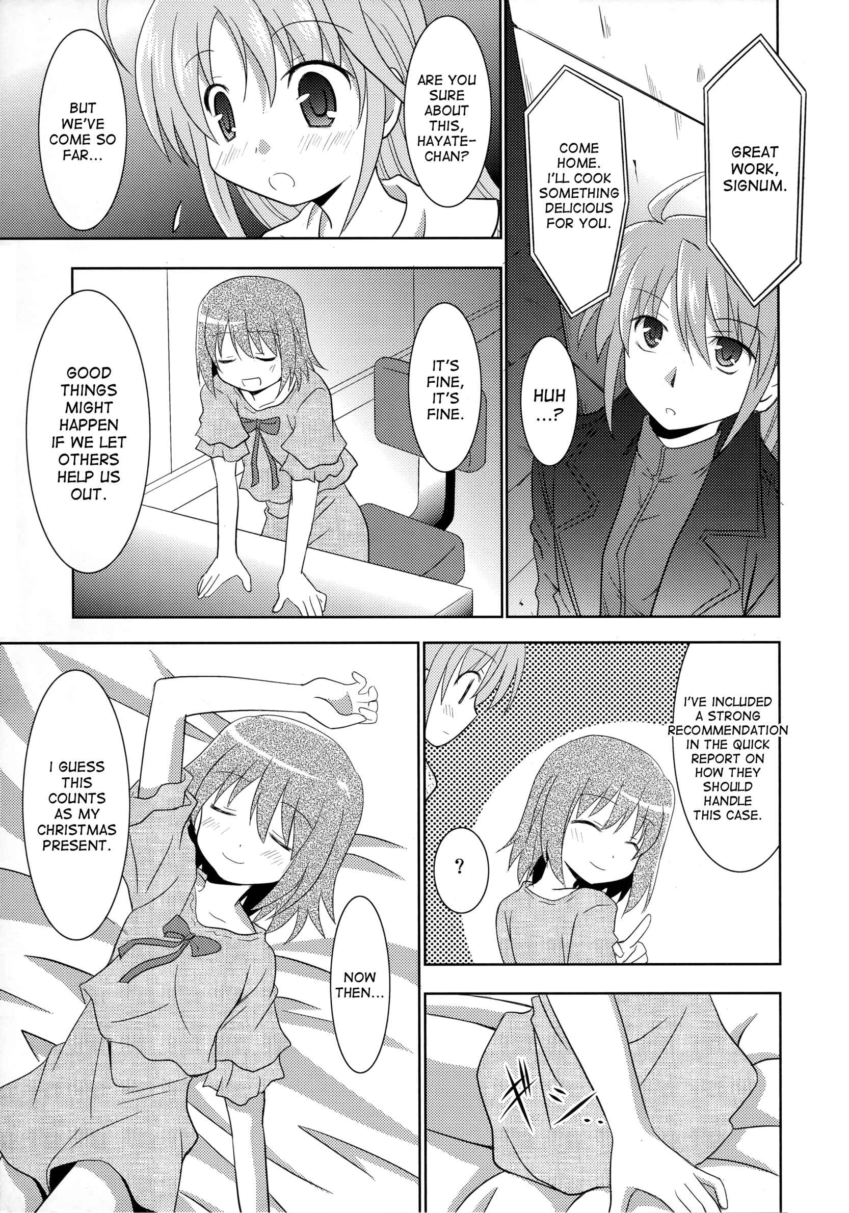 Page 17 Chapter Unknown_8359 Mahou Shoujo Lyrical Nanoha - Christmas Song for You (Doujinshi)