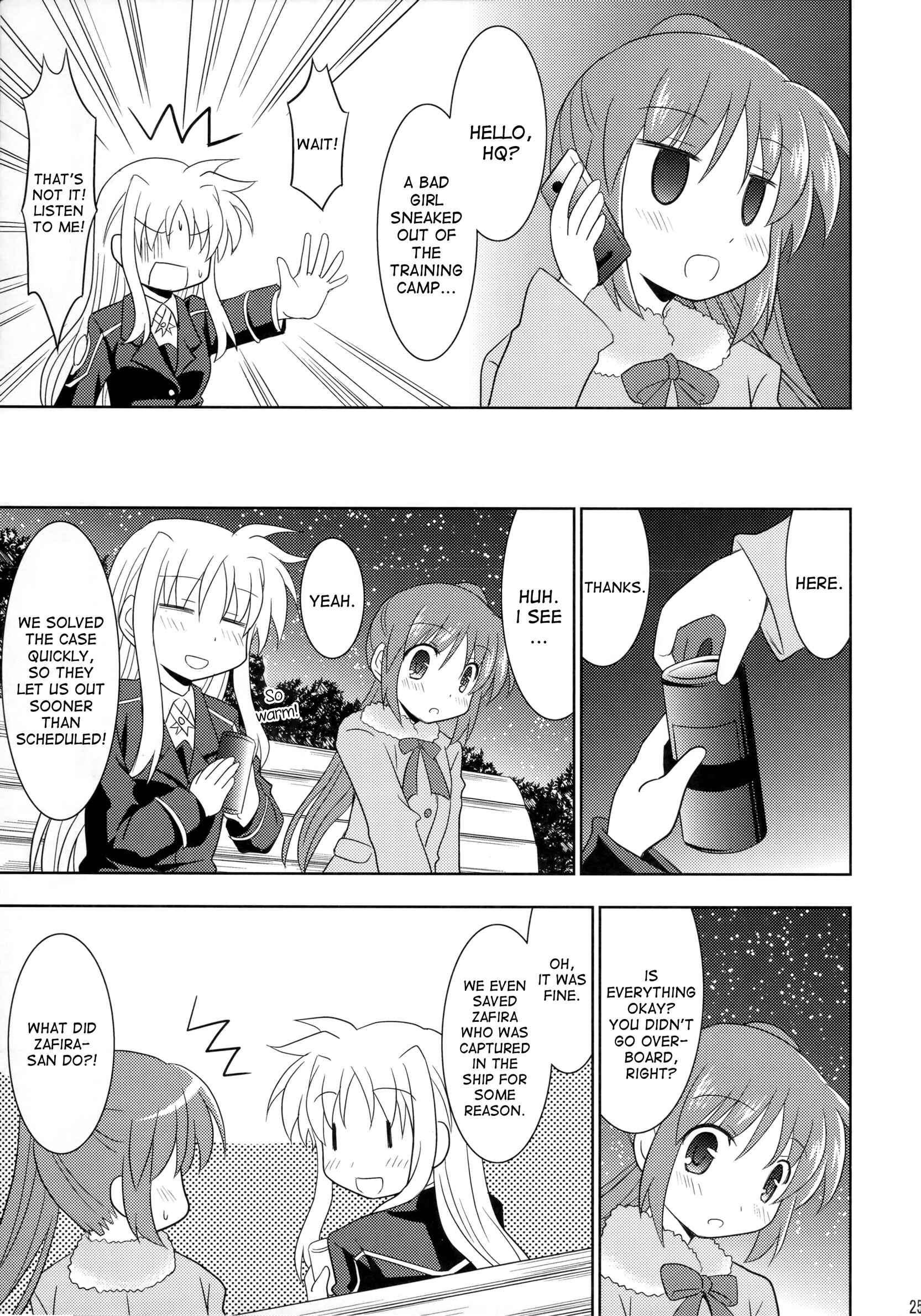 Page 23 Chapter Unknown_8359 Mahou Shoujo Lyrical Nanoha - Christmas Song for You (Doujinshi)